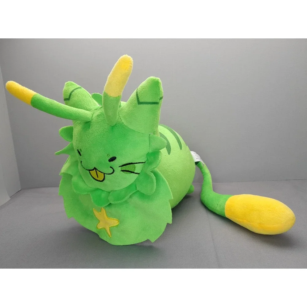 Regretevator Gnarpy Plush Roblox Game Stuffed Animal Green Alien Cat 9 Inch
